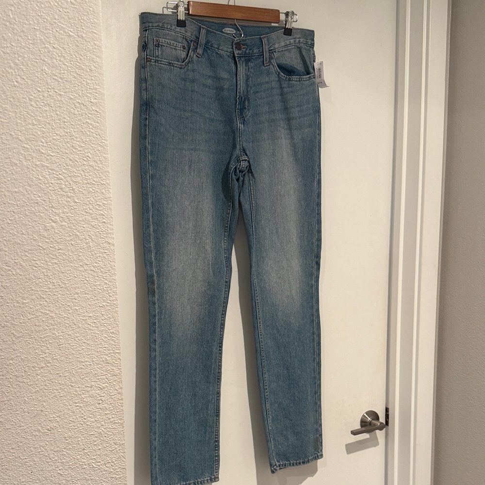 Old Navy Men's Straight Blue Jeans